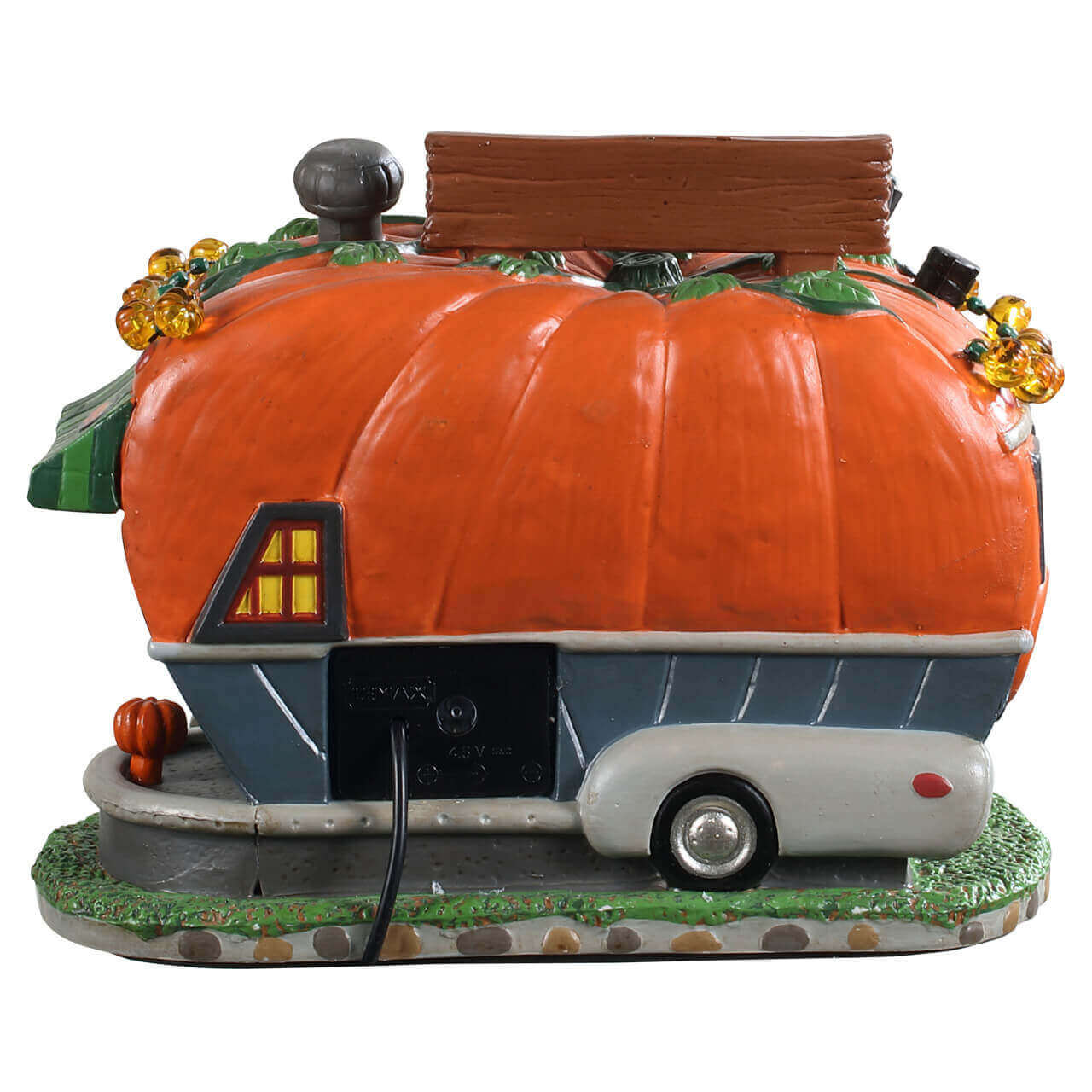 LEMAX Pick Me Pumpkin Wagon, Battery Operated (4.5V) #95444
